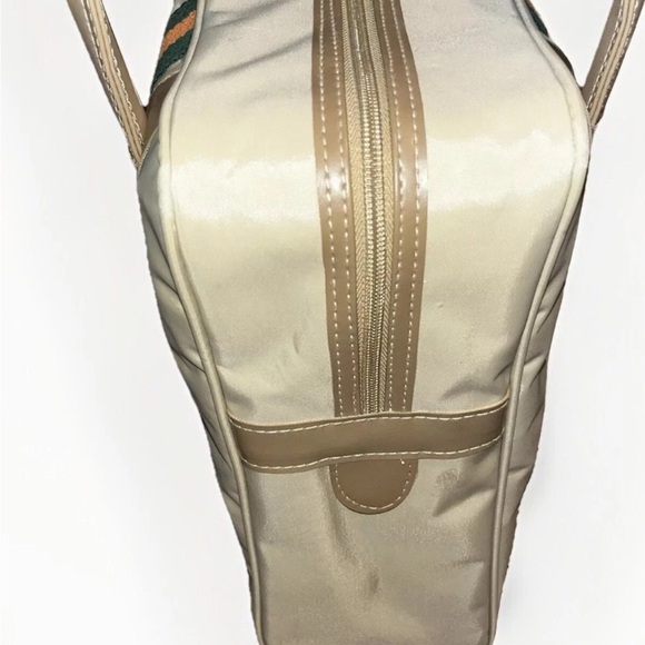 Vintage Aladdin Lunch Bag Insulated Pitcher and Plastic Food Box Tan 12”x10”x5” - Picture 11 of 15